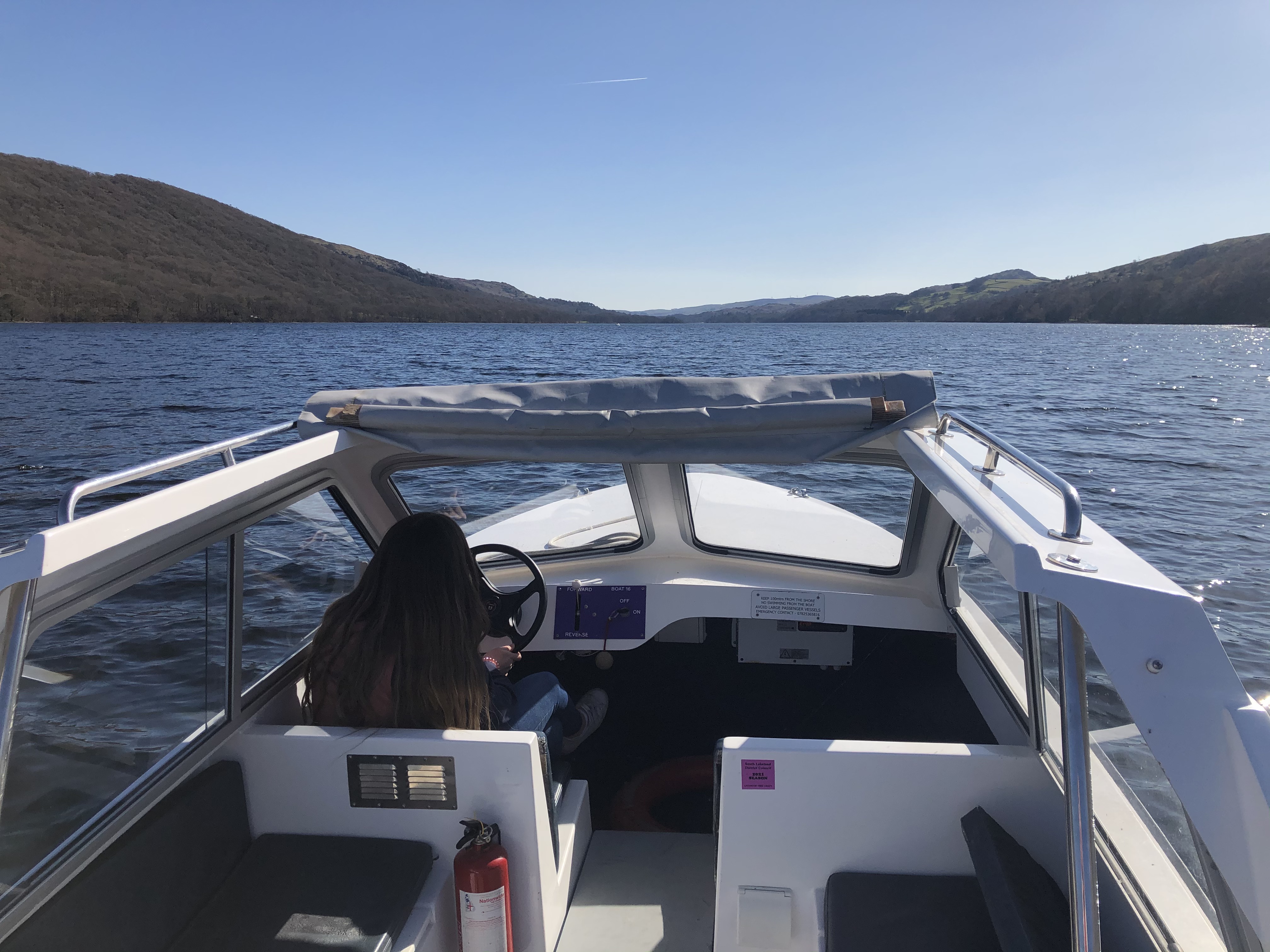 Motor boat coniston