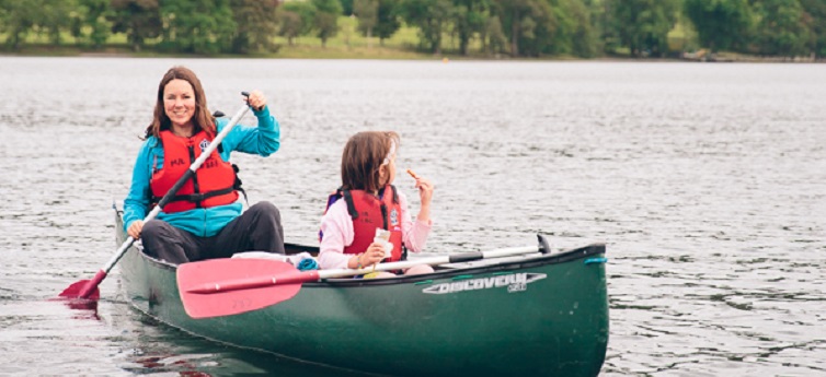 Canoeing in the Lake District